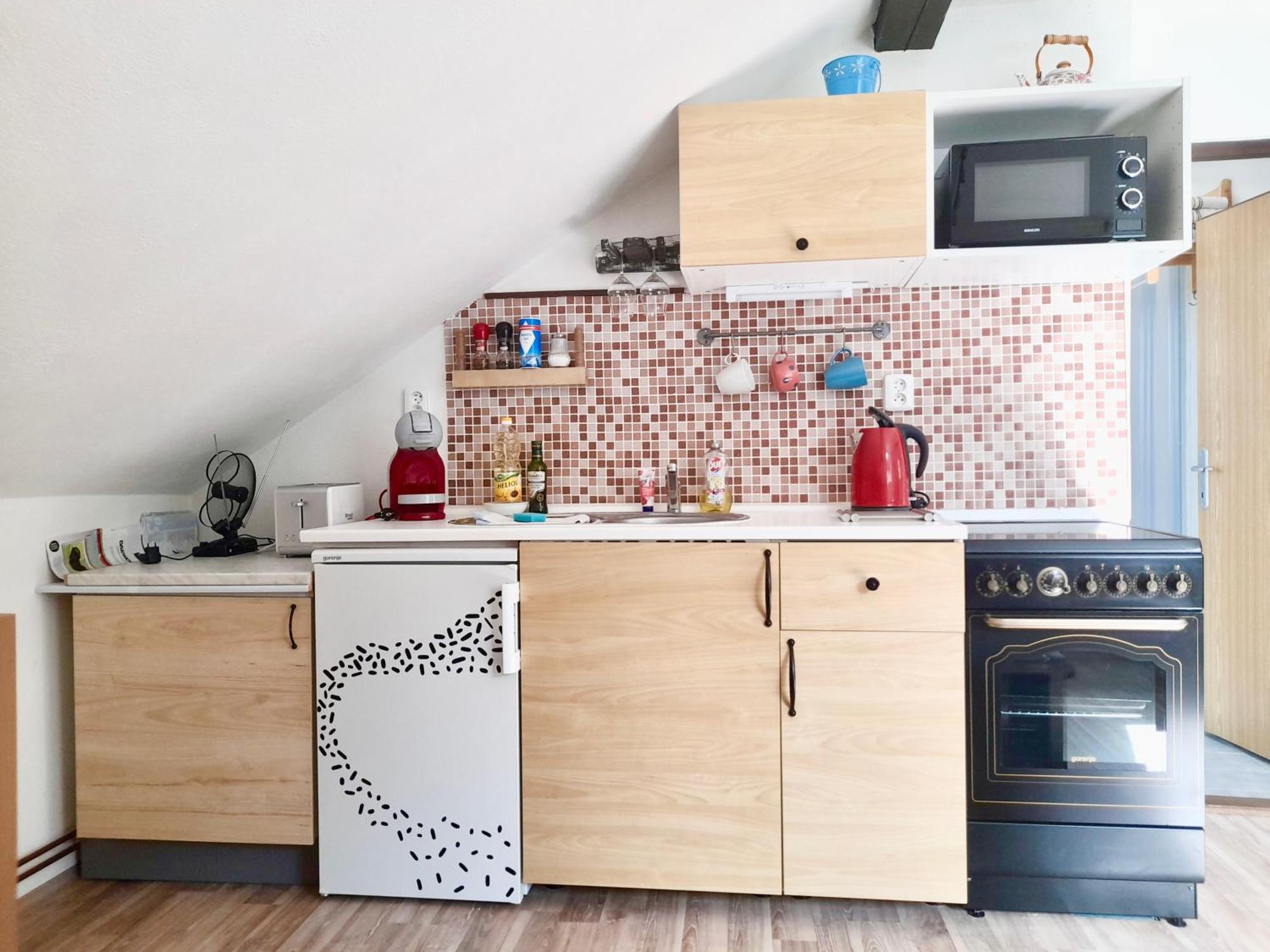 Apartman Castle View チェスキー クルムロフ エクステリア 写真